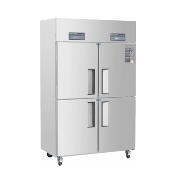 US-Style 4-Door Dual-Temp Upright Cabinet